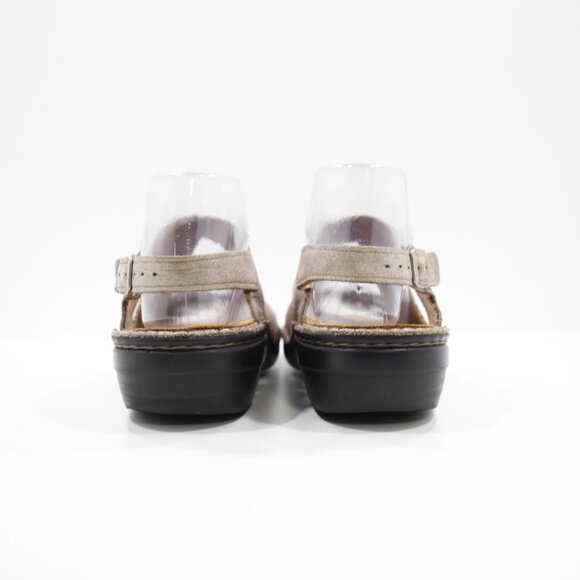 Finn Comfort Jalta Tan Leather Flat Adjustable Slingback Sandals - 6/EU 37 - Picture 4 of 7